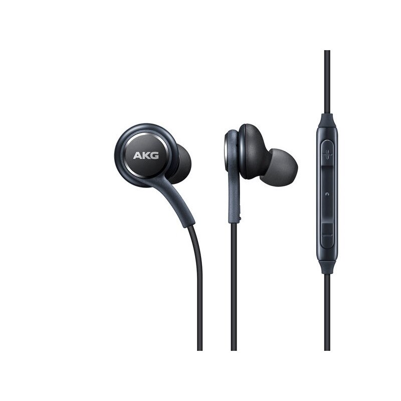 Casti stereo High Quality Samsung AKG, Jack 3,5mm, Negre